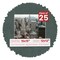 Dark Grey Suede Mat Board for 15x15 Frames - Fits 12x12 Photos